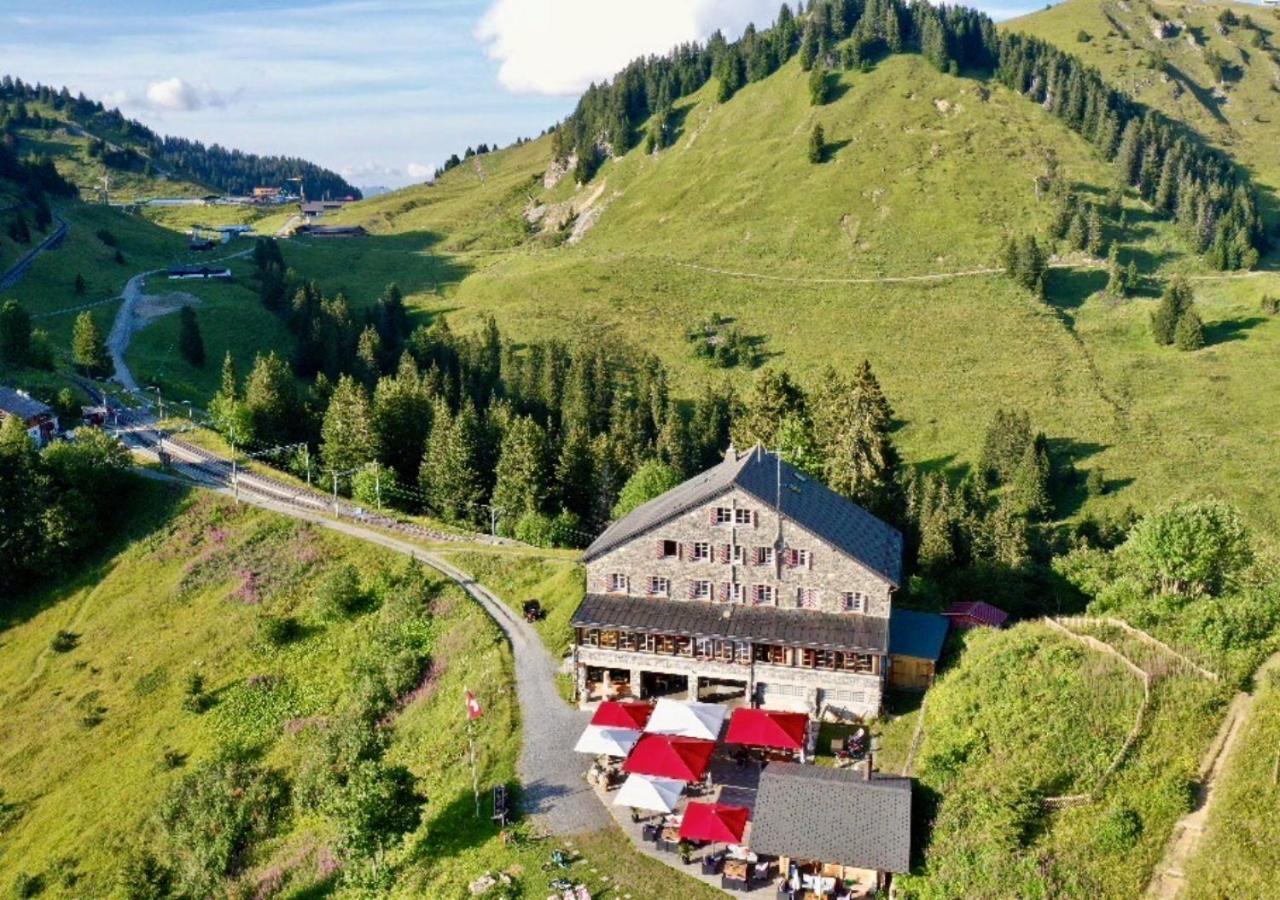 Maison De Montagne De Bretaye Acces Par Le Train Arret Bouquetin Villars-sur-Ollon Exterior foto